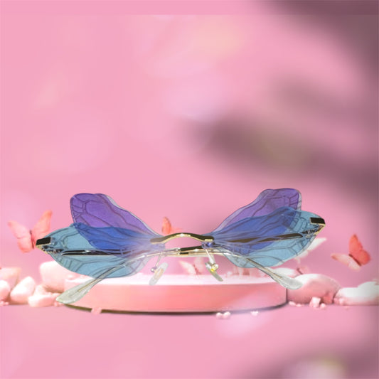 Dragonfly Wing Glasses